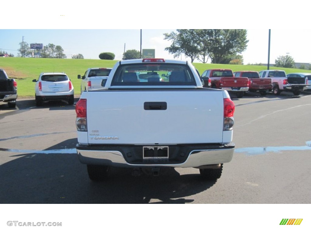 2009 Tundra Double Cab - Super White / Graphite Gray photo #4