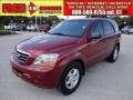 Radiant Red 2007 Kia Sorento LX