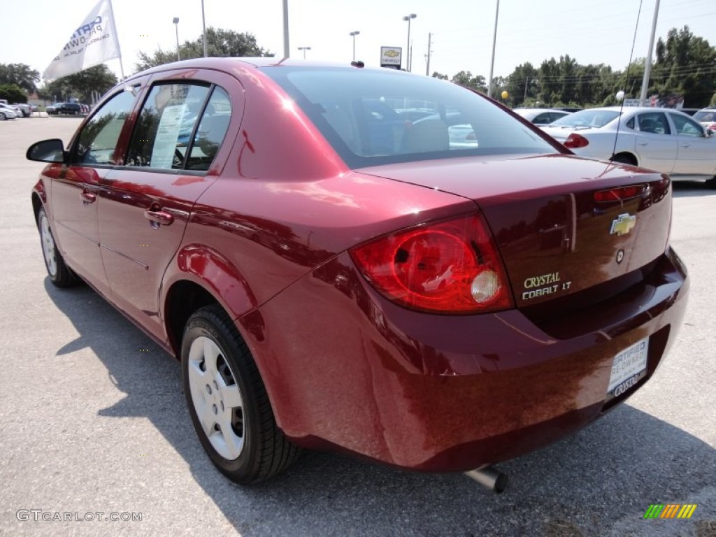 2008 Cobalt LT Sedan - Sport Red Tint Coat / Neutral photo #3