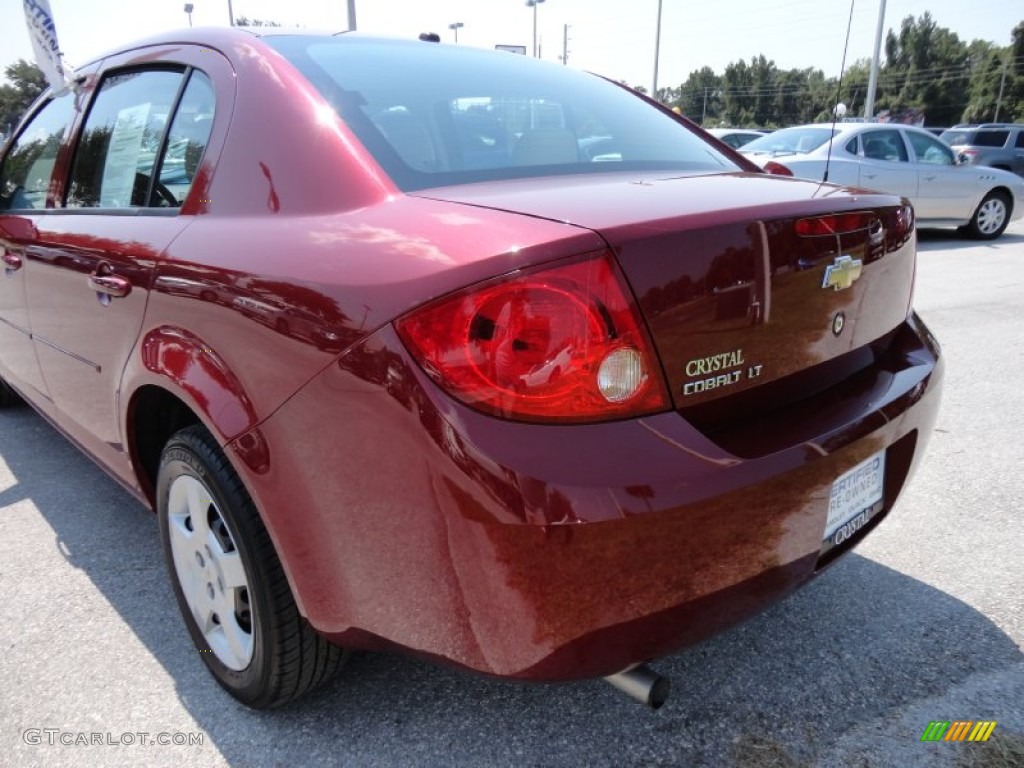 2008 Cobalt LT Sedan - Sport Red Tint Coat / Neutral photo #7