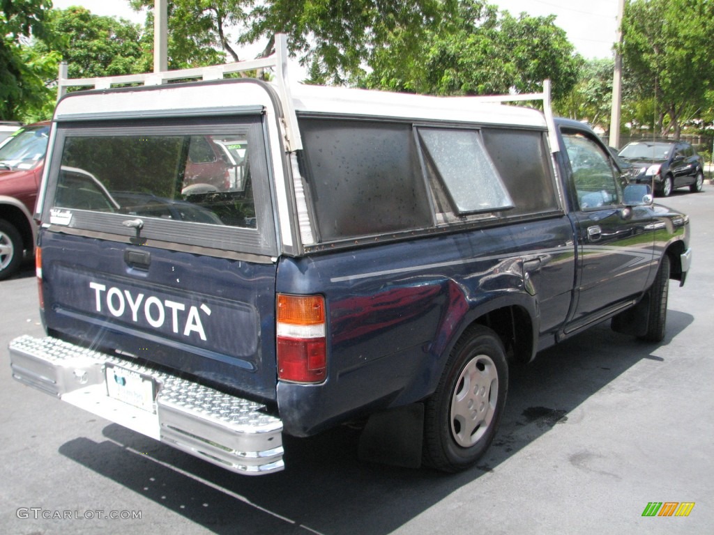 1992 Pickup Deluxe Regular Cab - Dark Blue Pearl / Gray photo #3