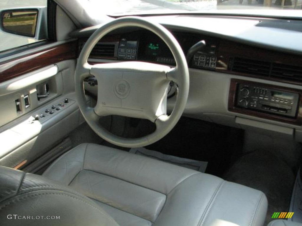 1994 Cadillac DeVille Sedan Gray Steering Wheel Photo #54328609
