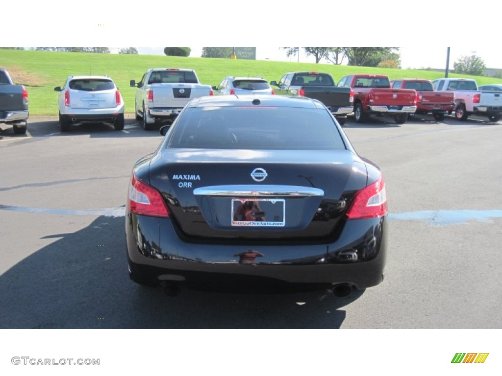 2010 Maxima 3.5 SV Sport - Crimson Black / Charcoal photo #4