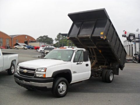 2006 Chevrolet Silverado 3500 Regular Cab Chassis Dump Truck Data, Info and Specs