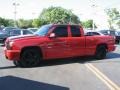 2003 Victory Red Chevrolet Silverado 1500 SS Extended Cab AWD  photo #5