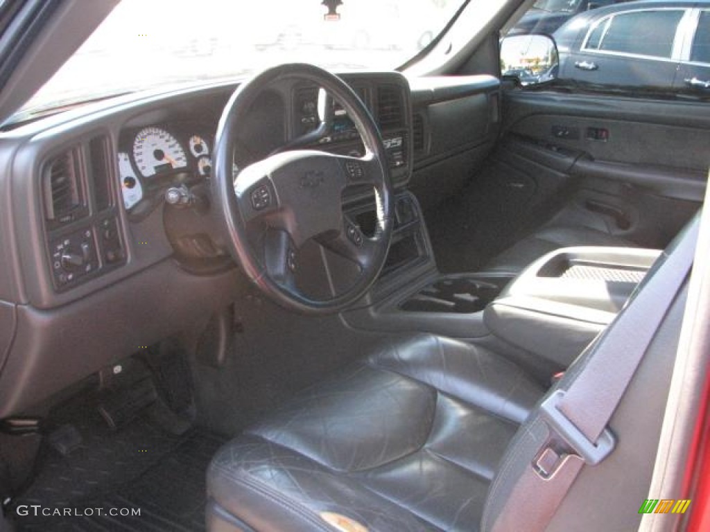 2003 Silverado 1500 SS Extended Cab AWD - Victory Red / Dark Charcoal photo #16