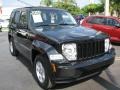 2009 Brilliant Black Crystal Pearl Jeep Liberty Sport  photo #1