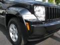 2009 Brilliant Black Crystal Pearl Jeep Liberty Sport  photo #2