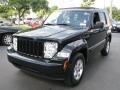 2009 Brilliant Black Crystal Pearl Jeep Liberty Sport  photo #5