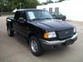2001 Black Clearcoat Ford Ranger XLT SuperCab 4x4  photo #3