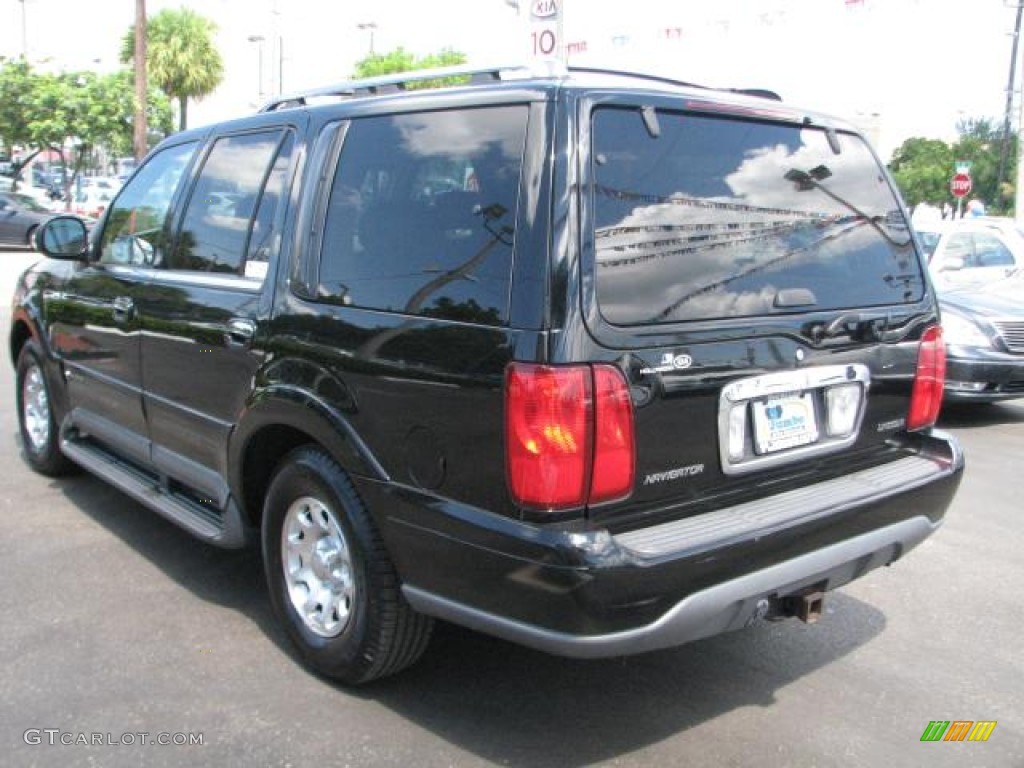 1999 Navigator  - Black Clearcoat / Medium Prairie Tan photo #7