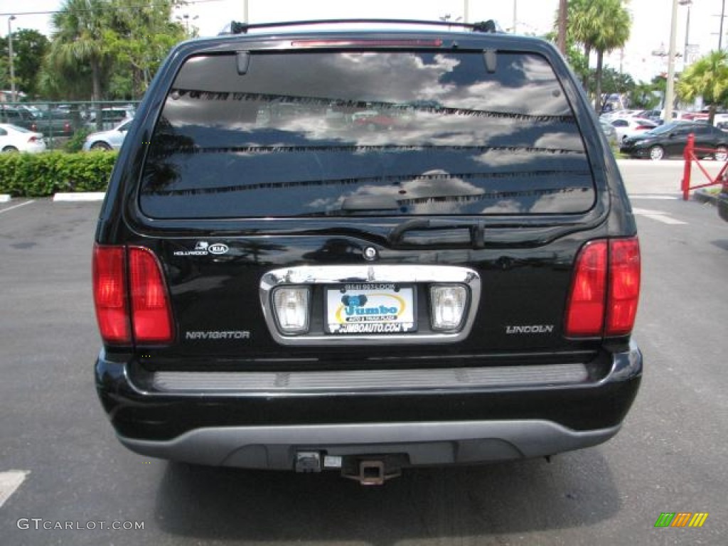 1999 Navigator  - Black Clearcoat / Medium Prairie Tan photo #8