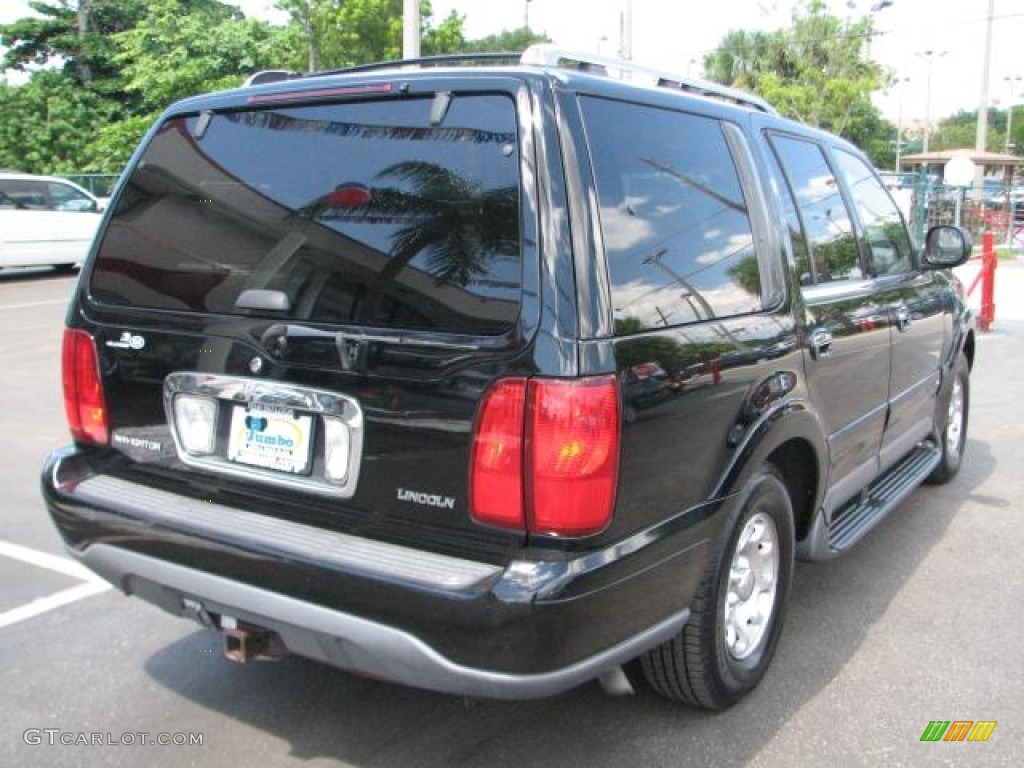 1999 Navigator  - Black Clearcoat / Medium Prairie Tan photo #9