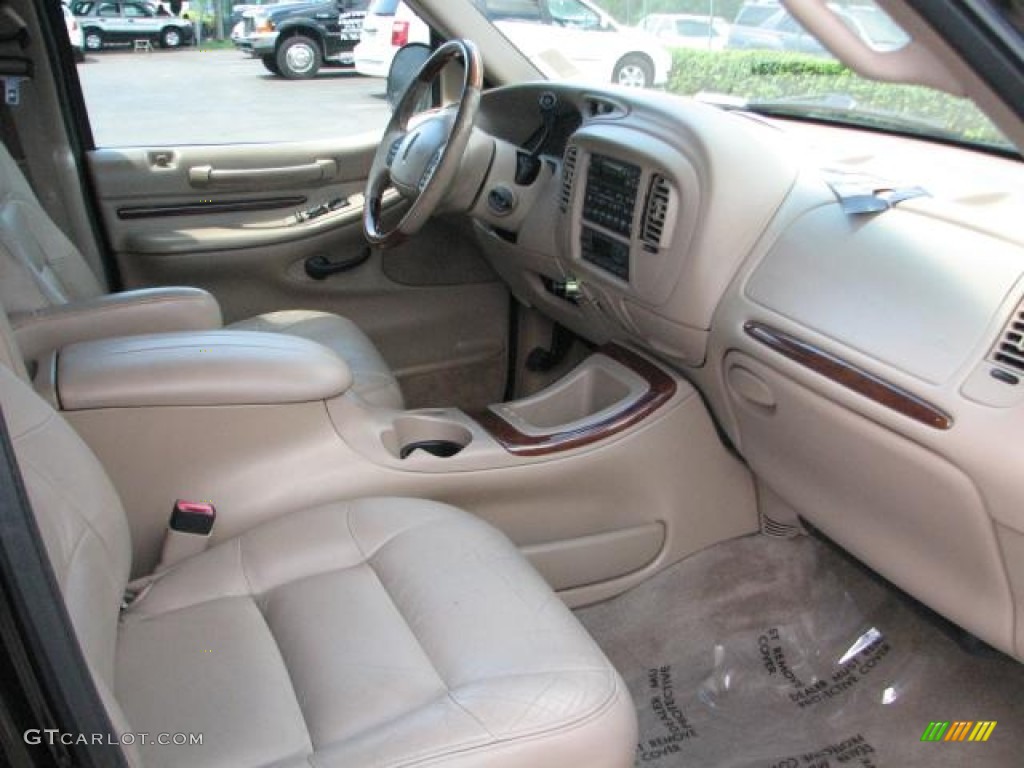 1999 Navigator  - Black Clearcoat / Medium Prairie Tan photo #11