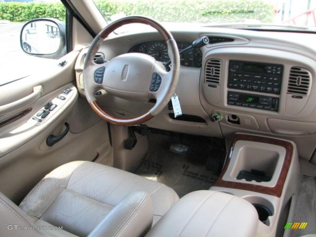 1999 Navigator  - Black Clearcoat / Medium Prairie Tan photo #12