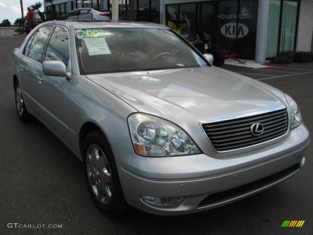 2003 LS 430 Sedan - Millenium Silver Metallic / Black photo #1