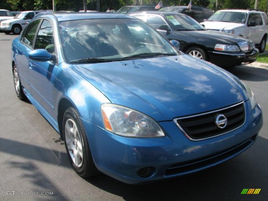 2003 Nissan altima crystal blue metallic #3