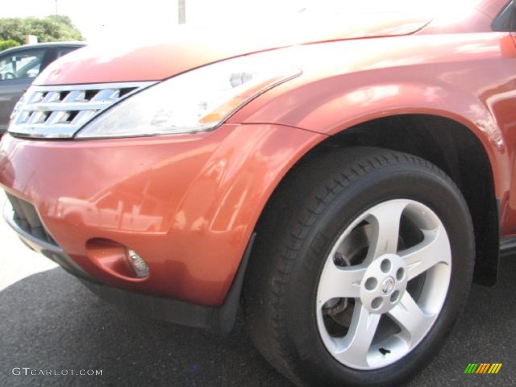 2005 Murano SL - Sunlit Copper Metallic / Cabernet photo #4