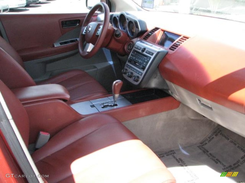 2005 Murano SL - Sunlit Copper Metallic / Cabernet photo #11