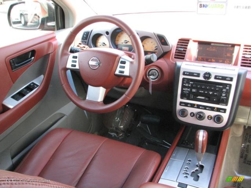 2005 Nissan Murano SL Cabernet Dashboard Photo #54332119