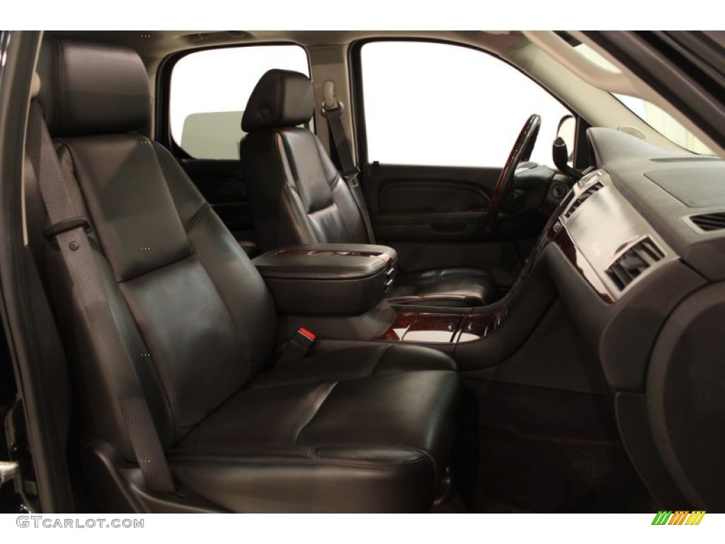 Ebony Interior 2008 Cadillac Escalade AWD Photo #54332251