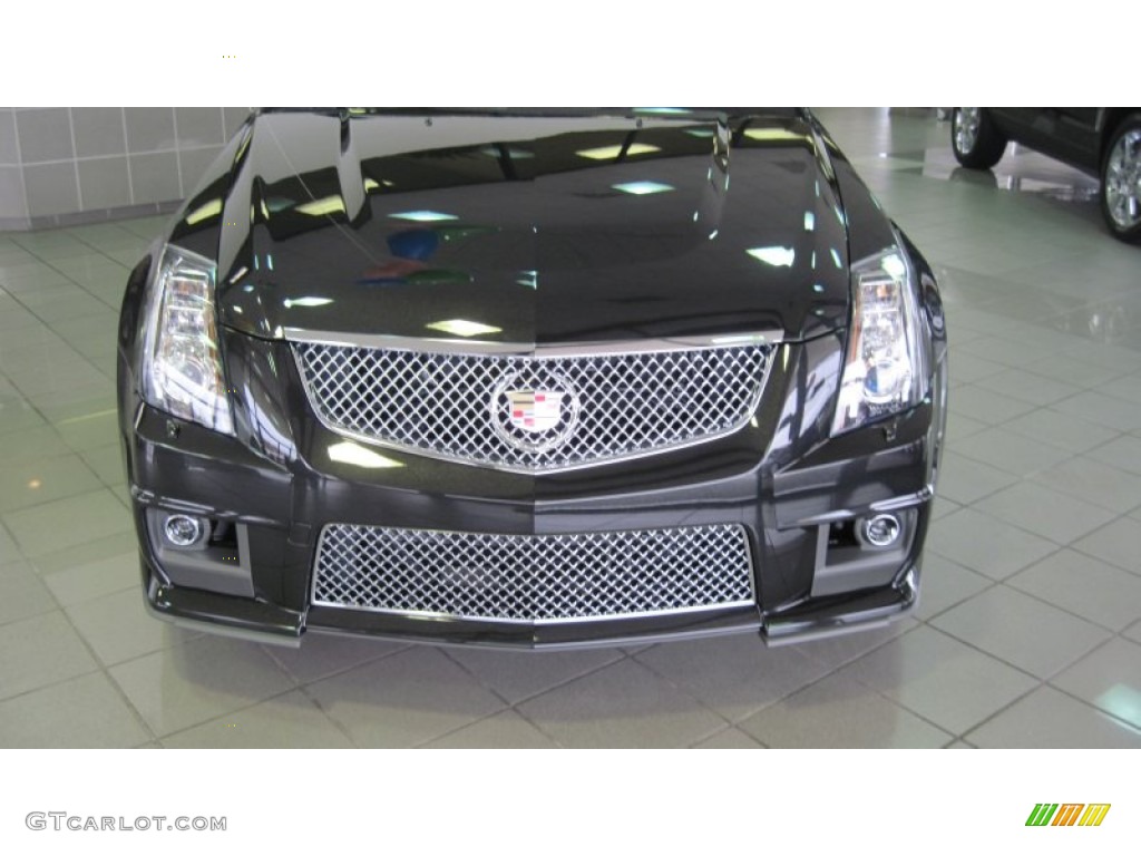 2012 CTS -V Sedan - Black Raven / Ebony/Ebony photo #5