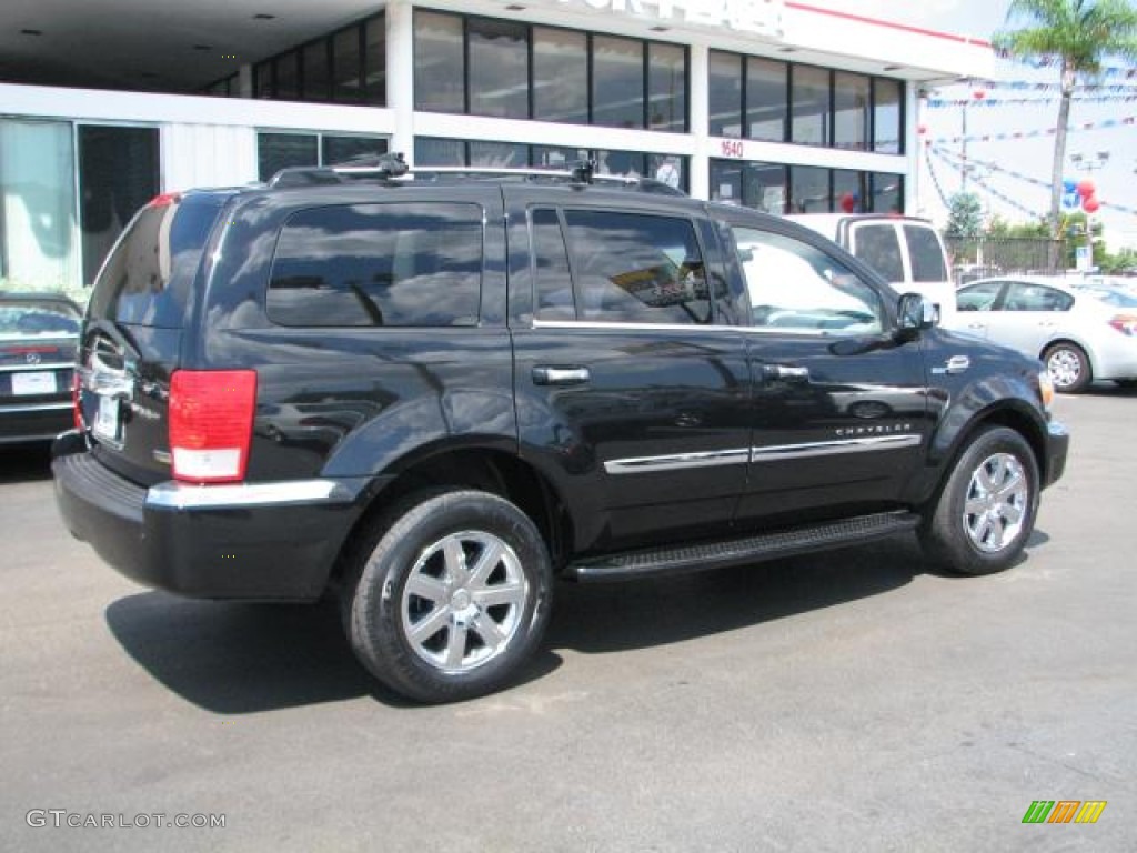 Brilliant Black Crystal Pearl 2008 Chrysler Aspen Limited Exterior Photo #54332707