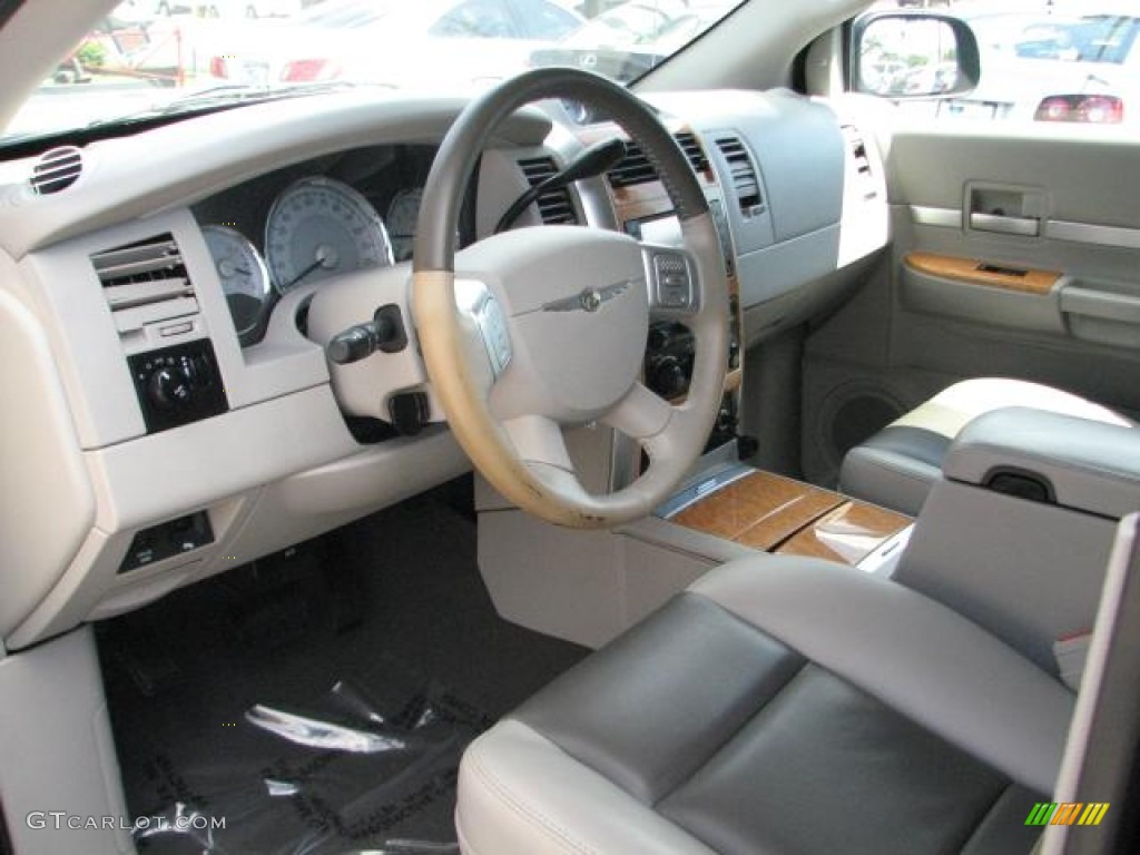 Light Graystone Interior 2008 Chrysler Aspen Limited Photo