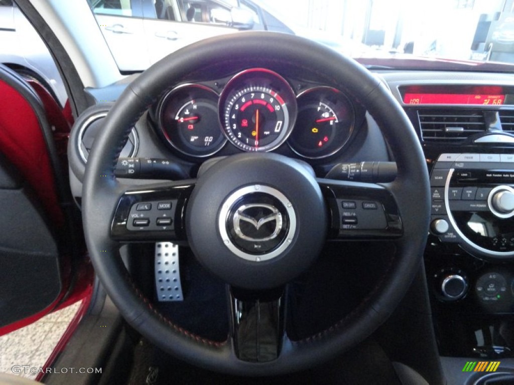 2011 RX-8 R3 - Velocity Red Mica / Gray/Black Recaro photo #28