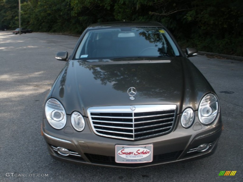 2008 E 350 4Matic Sedan - Indium Grey Metallic / Black photo #14