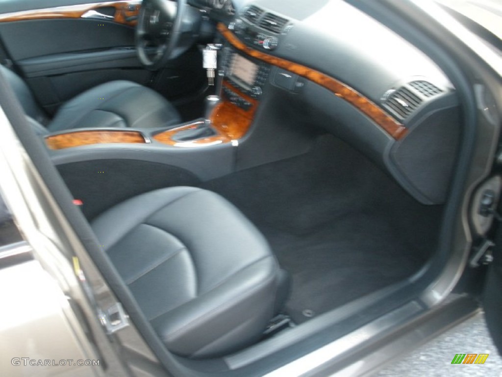 2008 E 350 4Matic Sedan - Indium Grey Metallic / Black photo #22