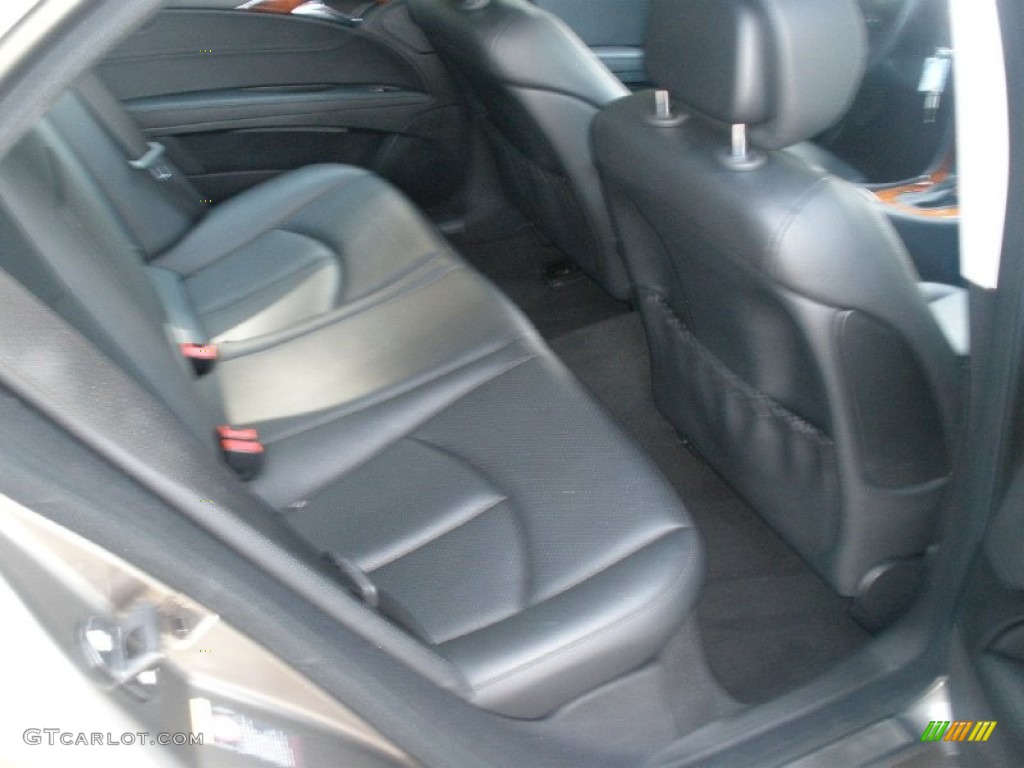 2008 E 350 4Matic Sedan - Indium Grey Metallic / Black photo #25