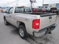 2007 Silver Birch Metallic Chevrolet Silverado 1500 LS Regular Cab 4x4  photo #9