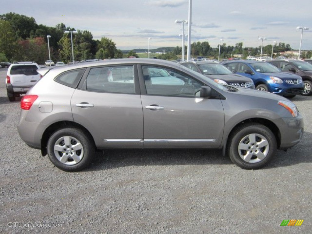 2011 Rogue S AWD - Platinum Graphite / Black photo #8