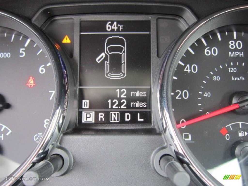 2011 Rogue S AWD - Platinum Graphite / Black photo #20