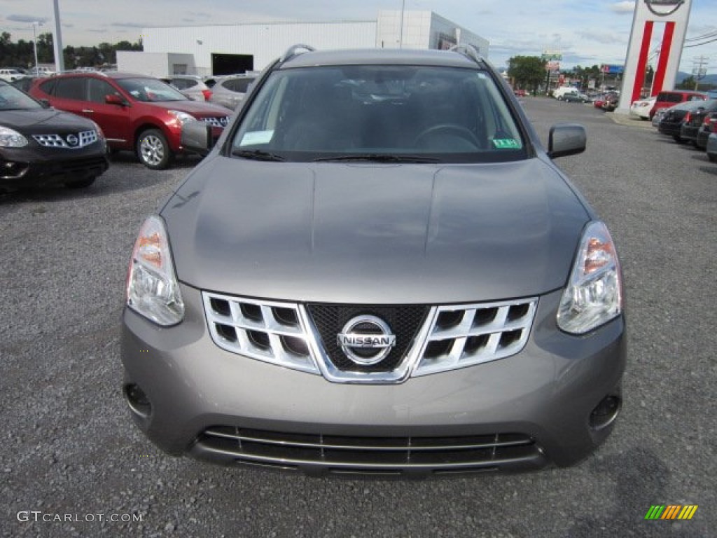 2011 Rogue SV AWD - Platinum Graphite / Black photo #2