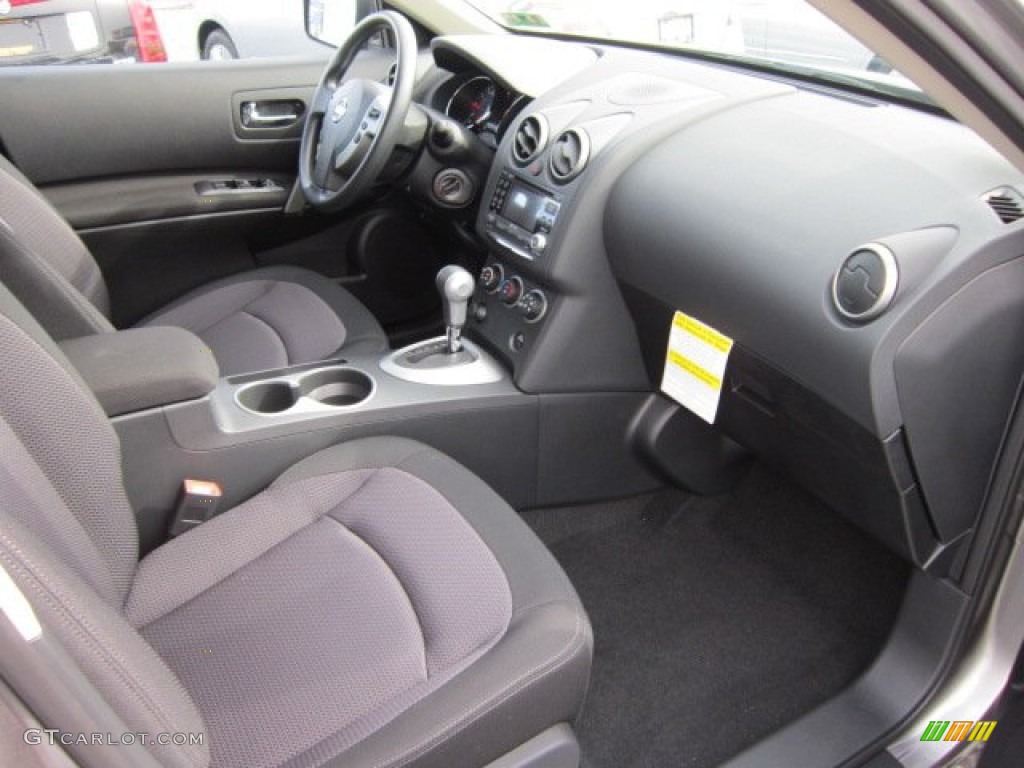 2011 Rogue SV AWD - Platinum Graphite / Black photo #9