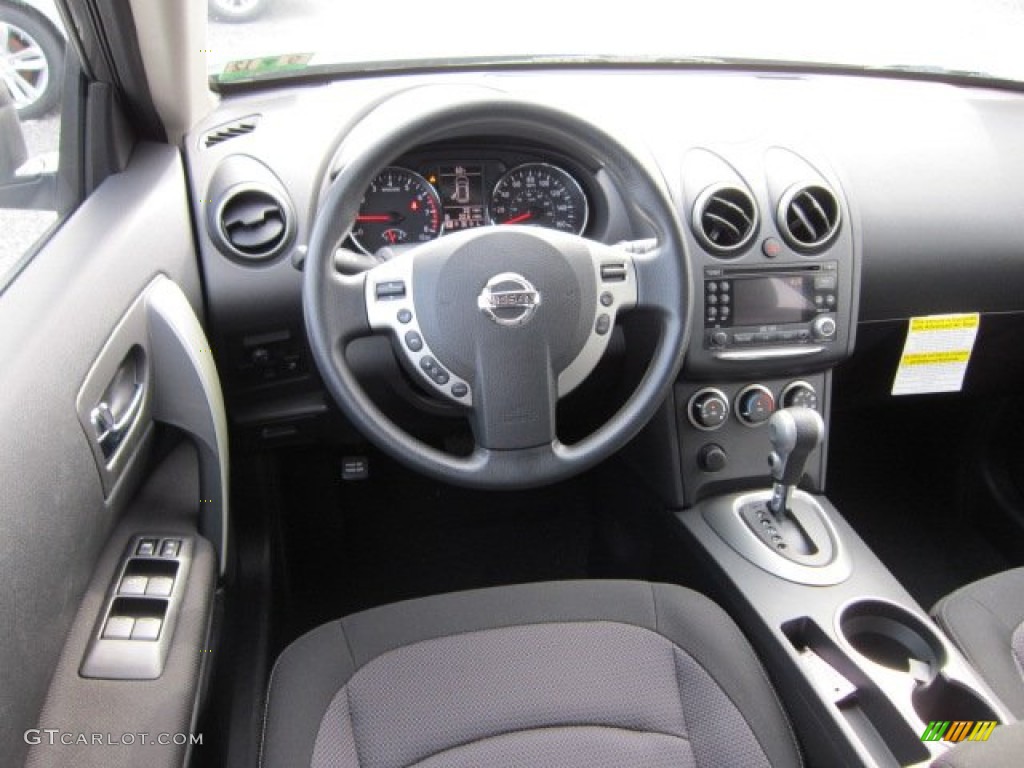 2011 Rogue SV AWD - Platinum Graphite / Black photo #14