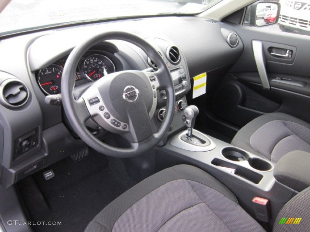 2011 Rogue SV AWD - Platinum Graphite / Black photo #16