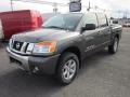 Smoke Gray - Titan SV Crew Cab 4x4 Photo No. 3