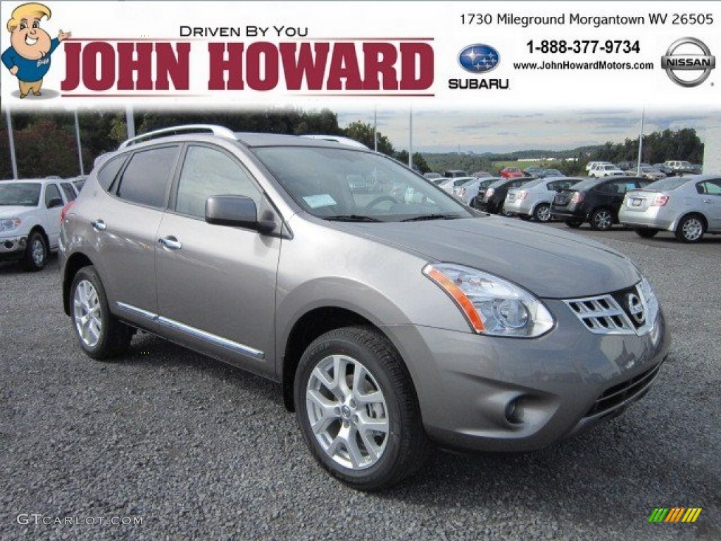 2011 Rogue SL AWD - Platinum Graphite / Gray photo #1