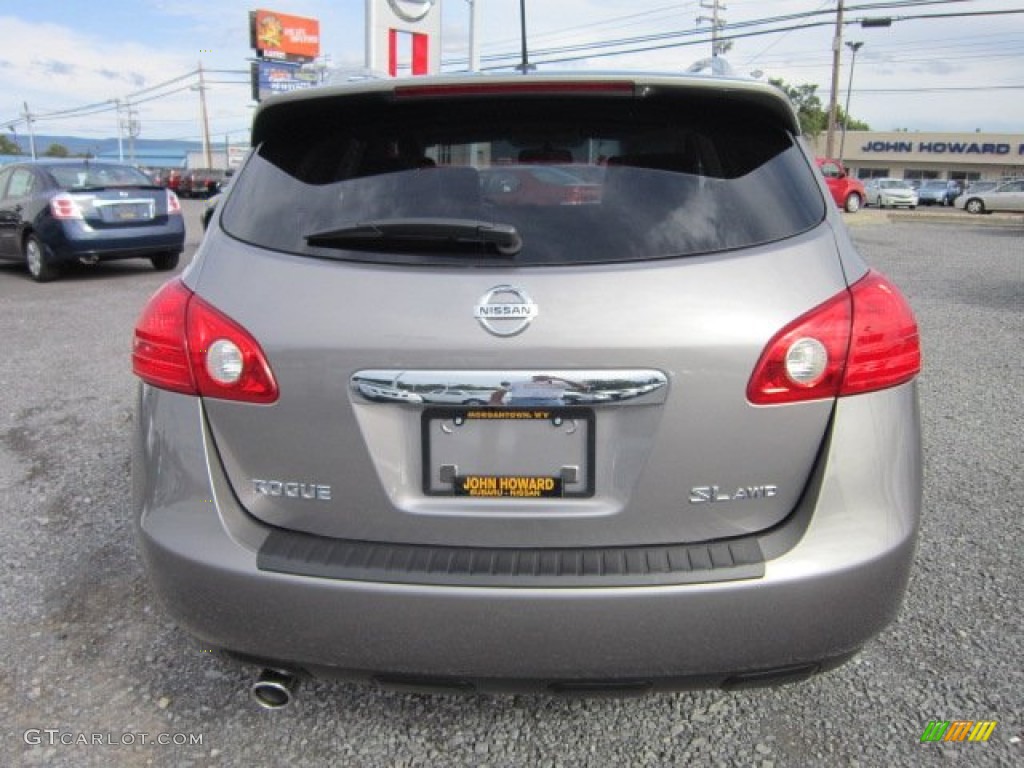 2011 Rogue SL AWD - Platinum Graphite / Gray photo #6