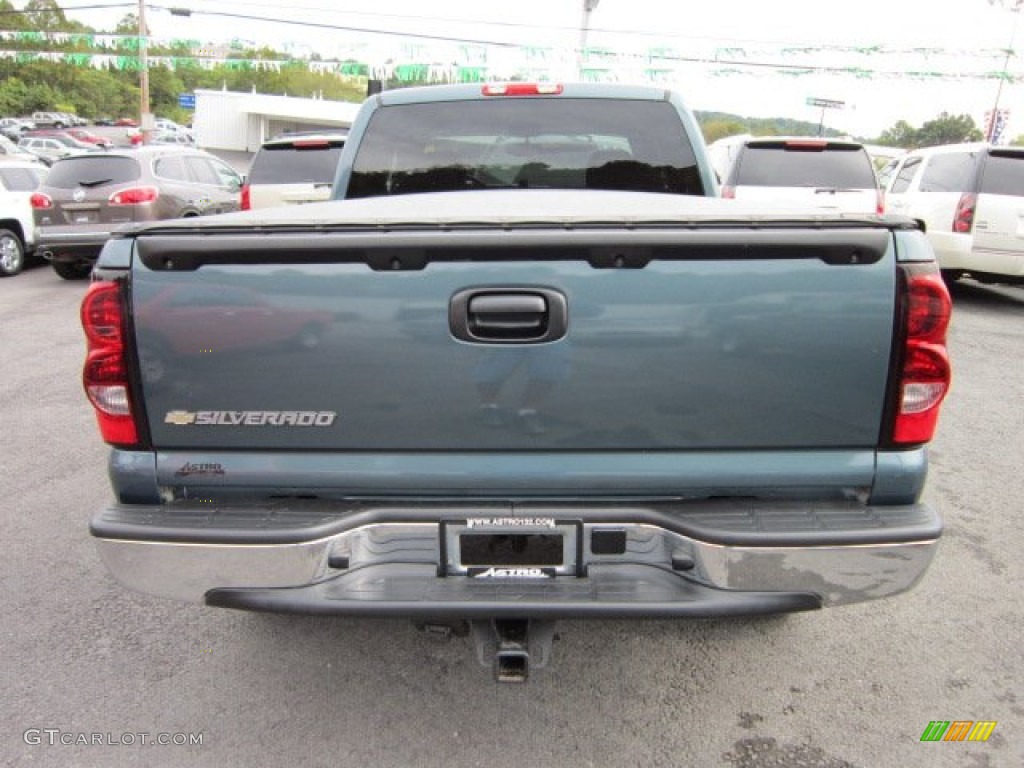 2007 Silverado 1500 Classic Z71 Extended Cab 4x4 - Blue Granite Metallic / Dark Charcoal photo #6