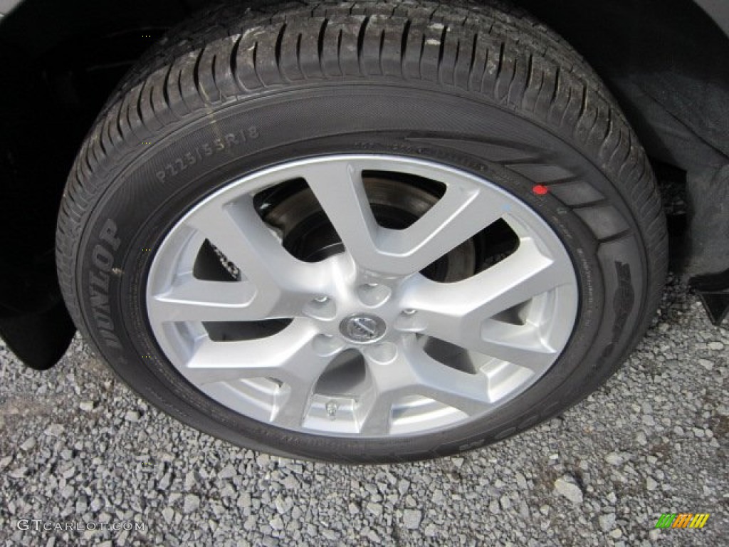 2011 Rogue SL AWD - Platinum Graphite / Gray photo #8