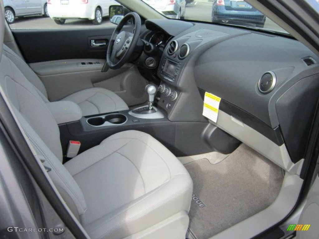 2011 Rogue SL AWD - Platinum Graphite / Gray photo #9