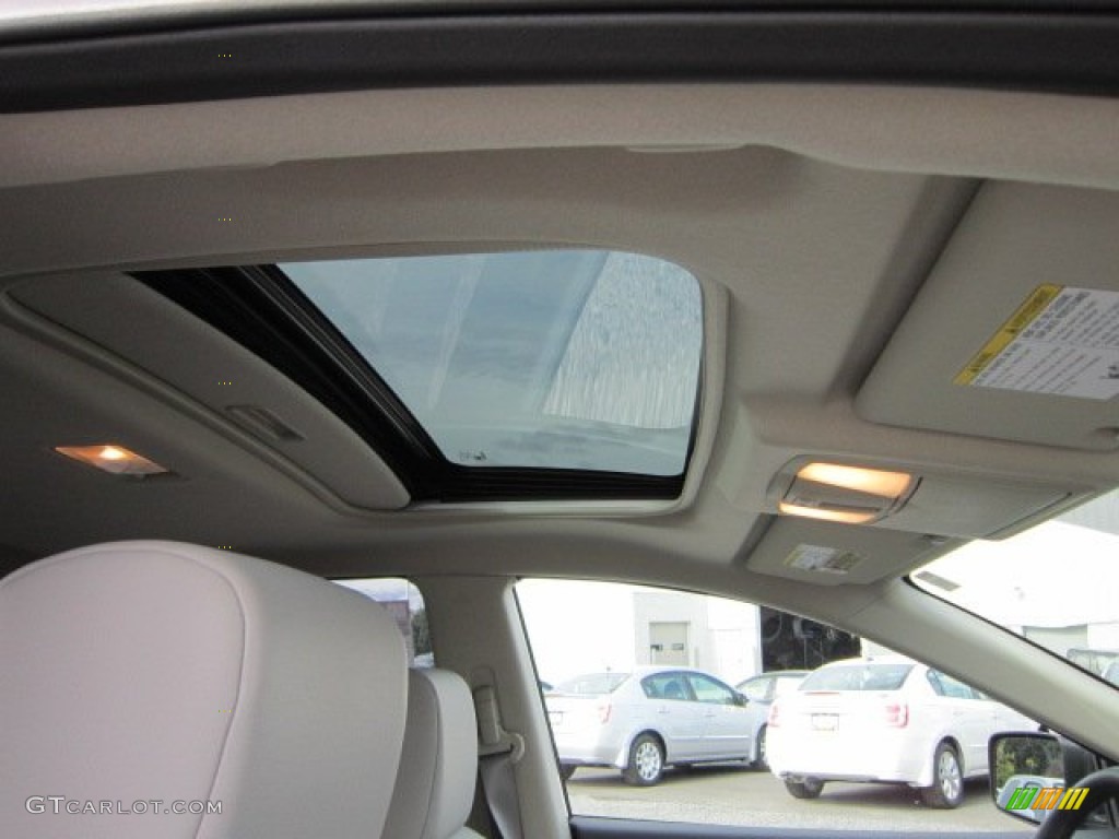 2011 Rogue SL AWD - Platinum Graphite / Gray photo #10