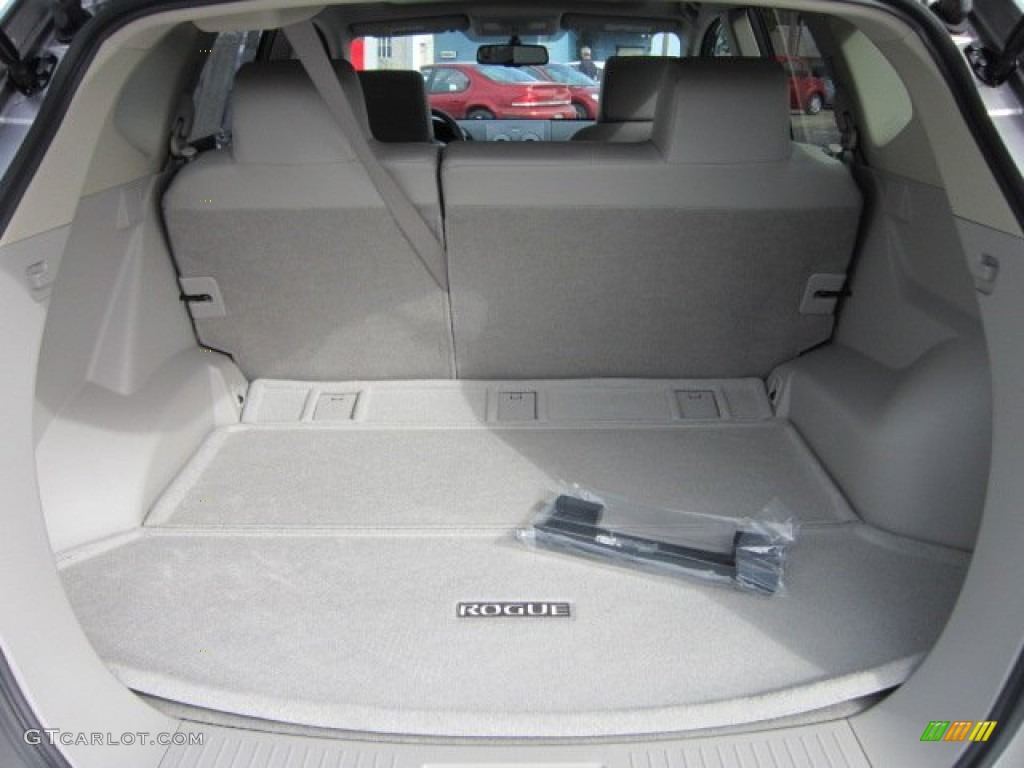 2011 Rogue SL AWD - Platinum Graphite / Gray photo #12