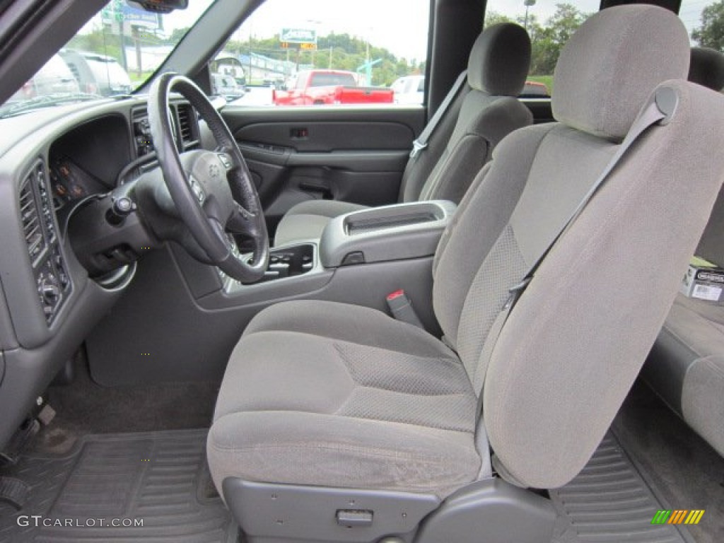 2007 Silverado 1500 Classic Z71 Extended Cab 4x4 - Blue Granite Metallic / Dark Charcoal photo #15