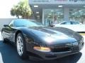 2001 Black Chevrolet Corvette Coupe  photo #2