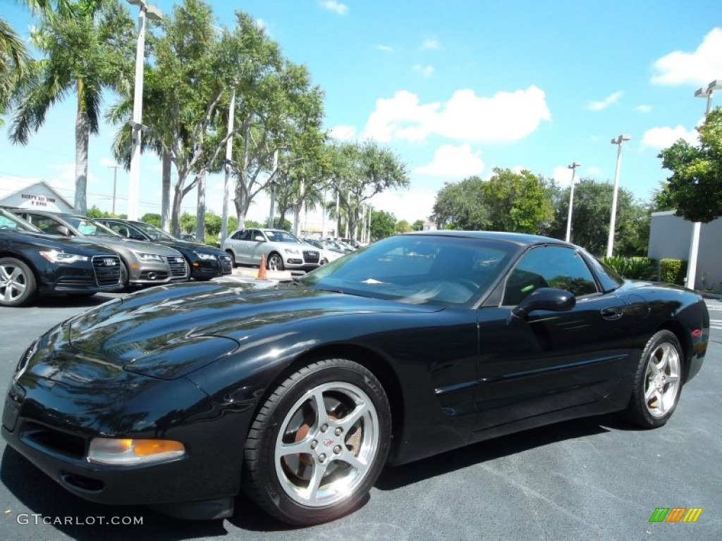 Black 2001 Chevrolet Corvette Coupe Exterior Photo #54336329